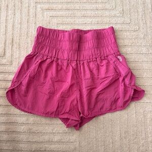 Free People Pink Women's Shorts
